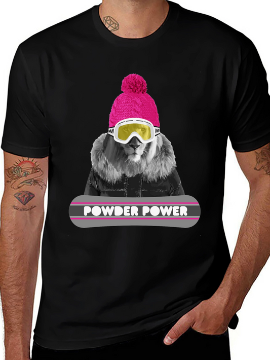 Powder Power Lion T-Shirt