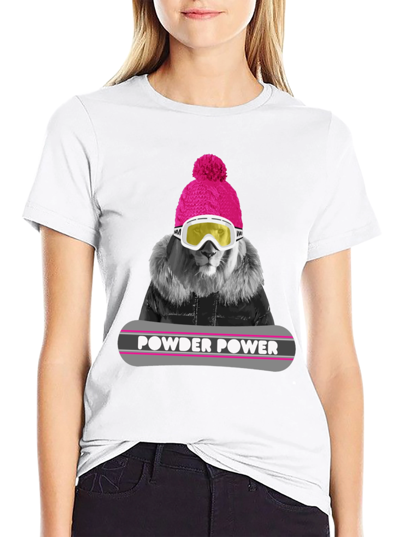 Powder Power Lion T-Shirt