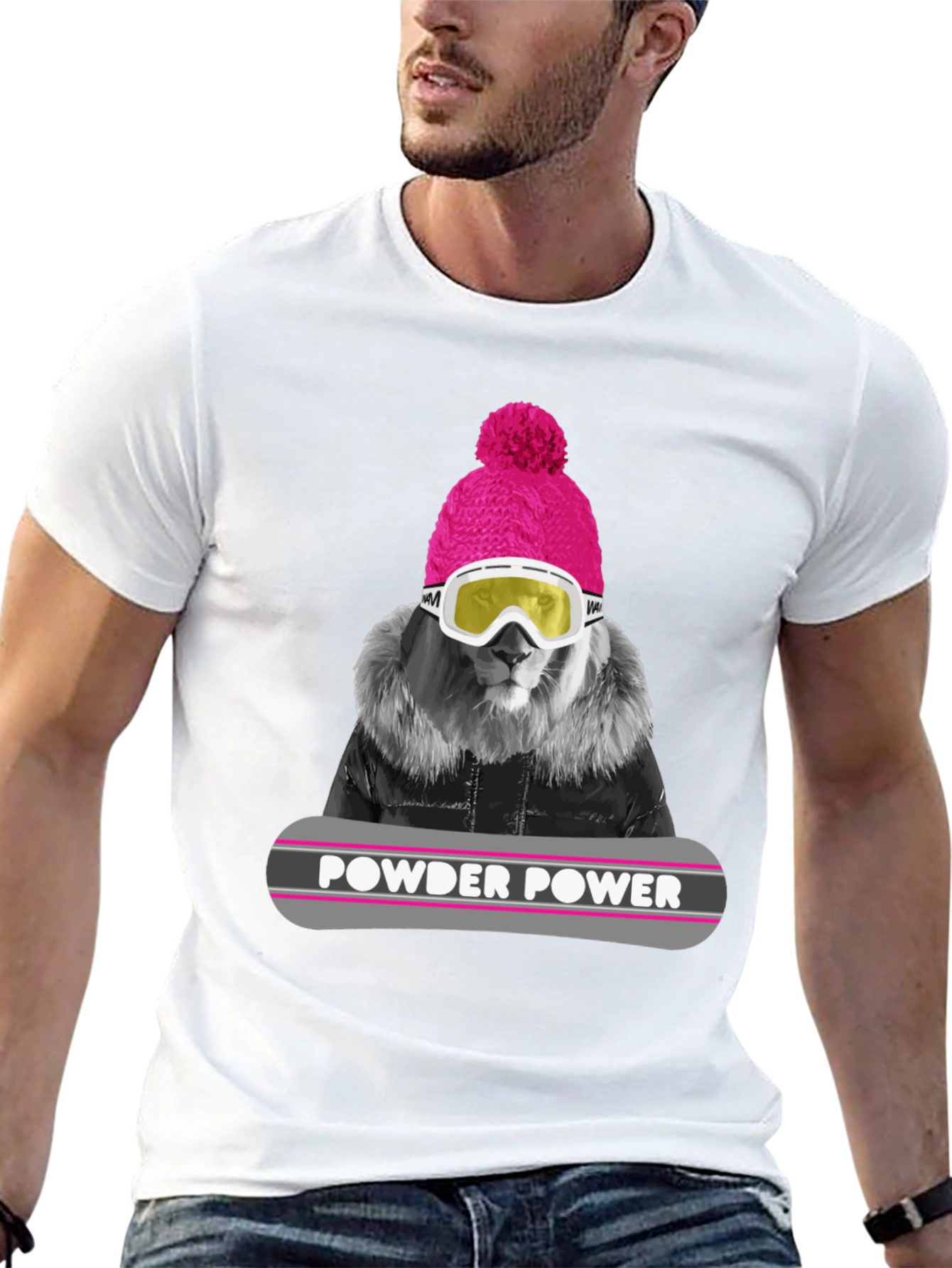 Powder Power Lion T-Shirt