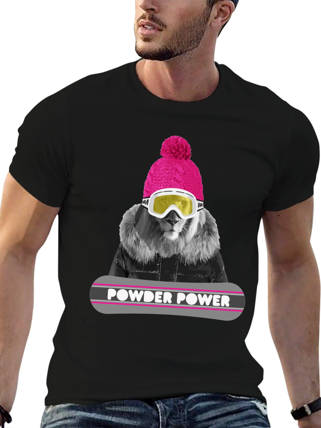 Powder Power Lion T-Shirt