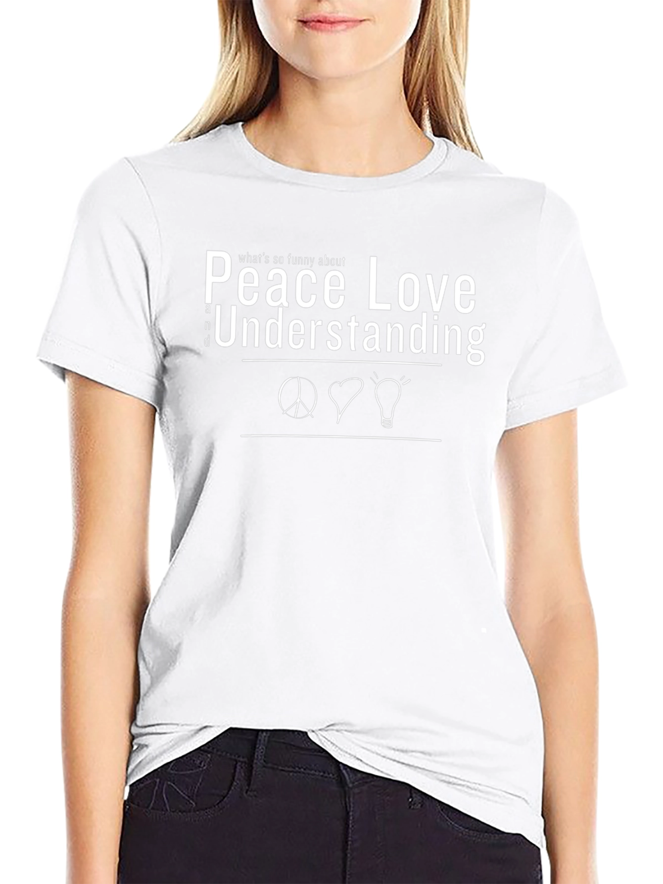 Peace Love Understanding T-Shirt