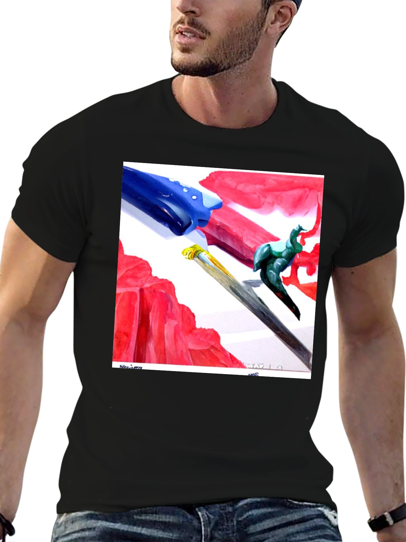 Abstract Art T-Shirt - Modern Artistic Tee
