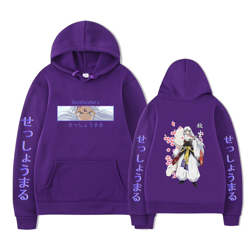 Anime Character Denki Kaminari 2D Print Loose Unisex Hoodie