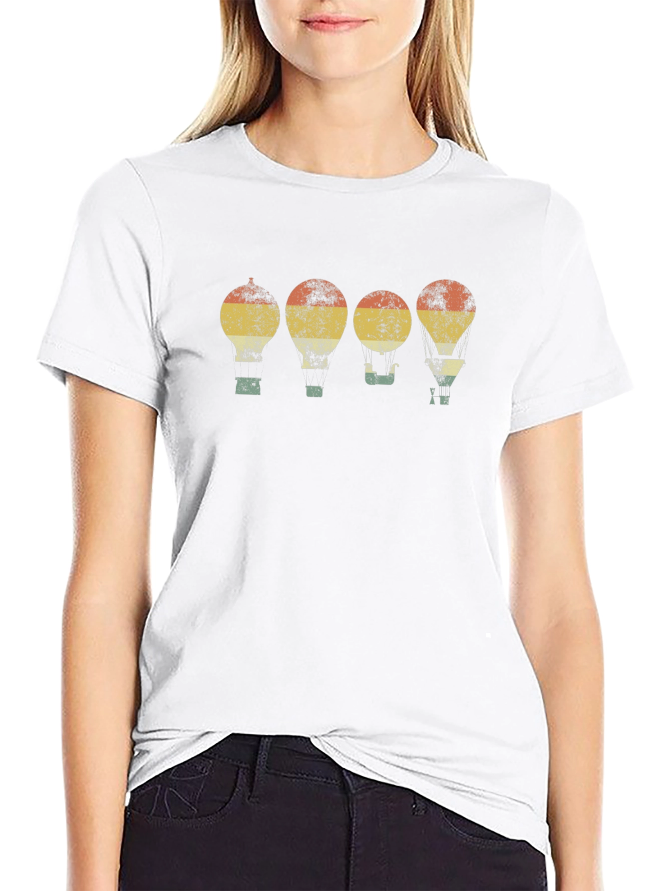 Retro Hot Air Balloon T-Shirt