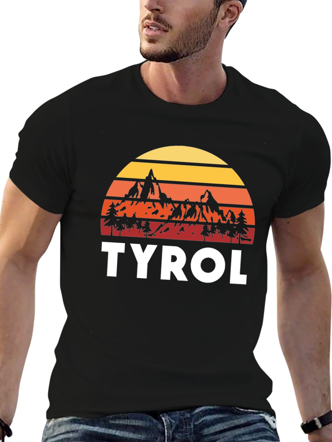 Tyrol Mountain Sunset T-Shirt