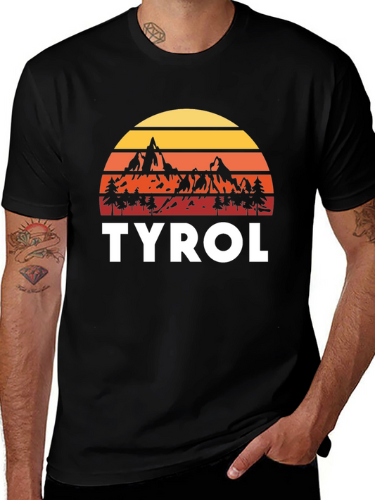 Tyrol Mountain Sunset T-Shirt