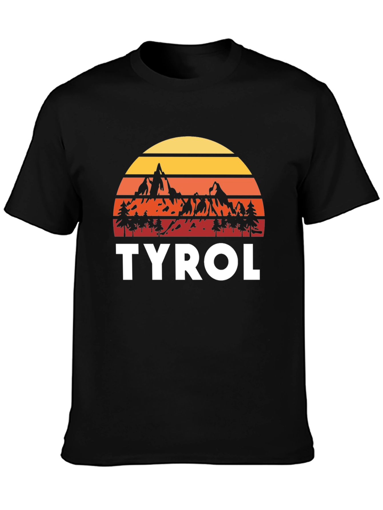 Tyrol Mountain Sunset T-Shirt