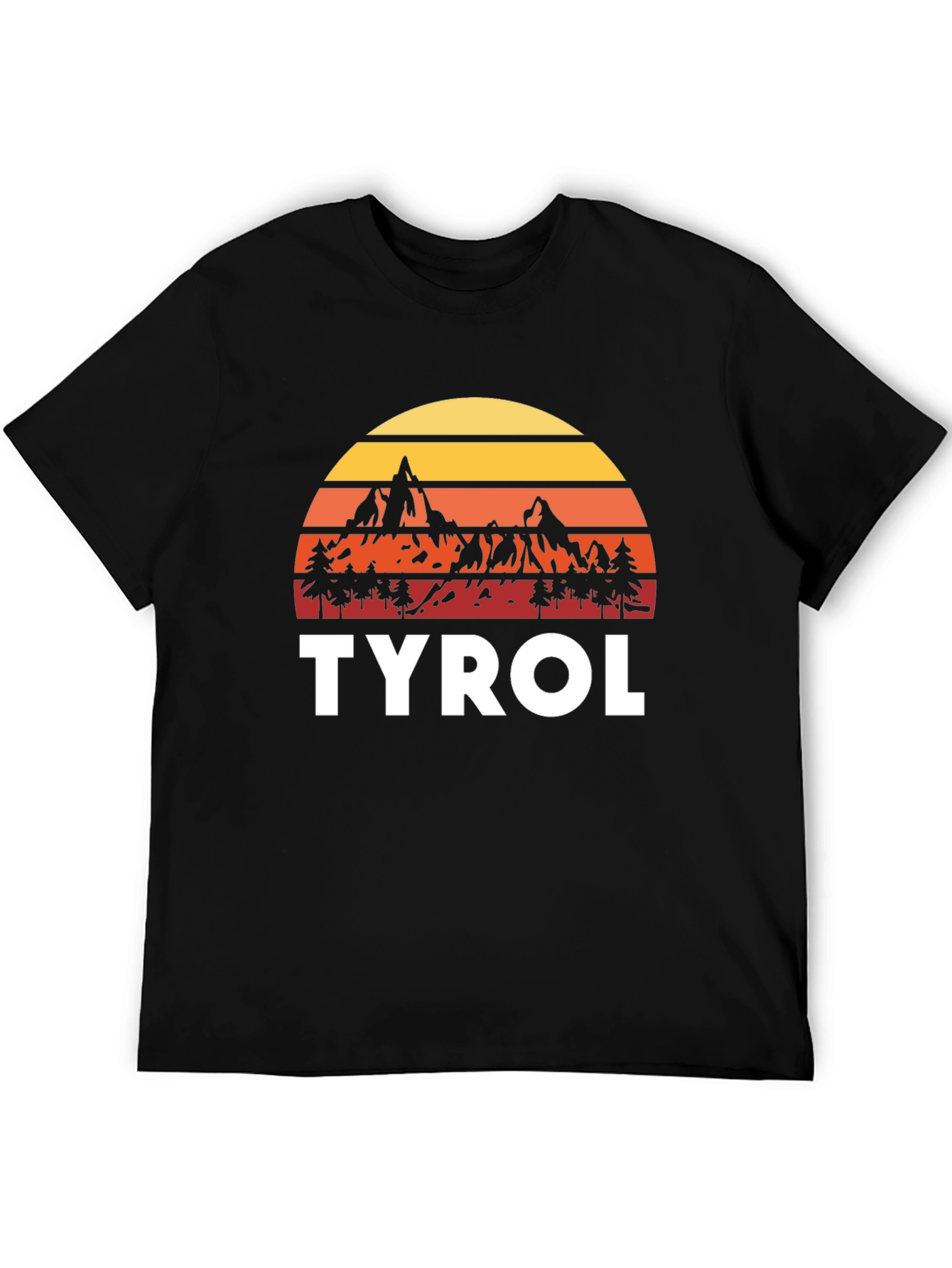 Tyrol Mountain Sunset T-Shirt