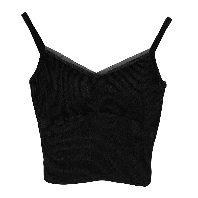 Short Strapless Camisole Women's