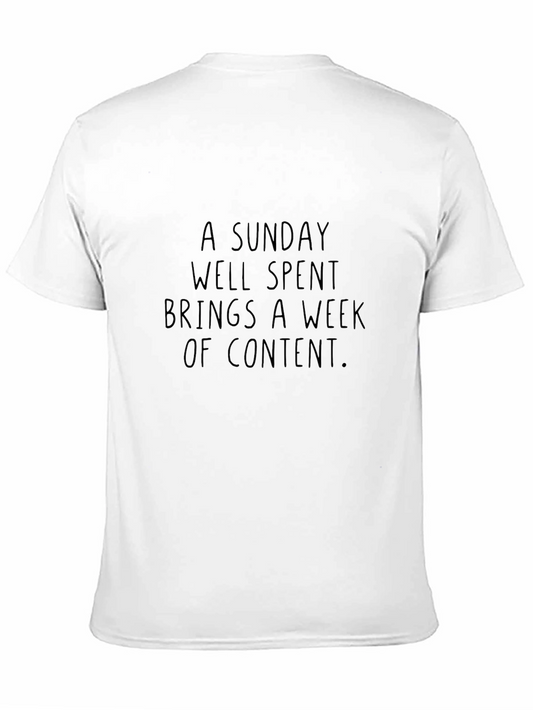 A Sunday Well Spent T-Shirt