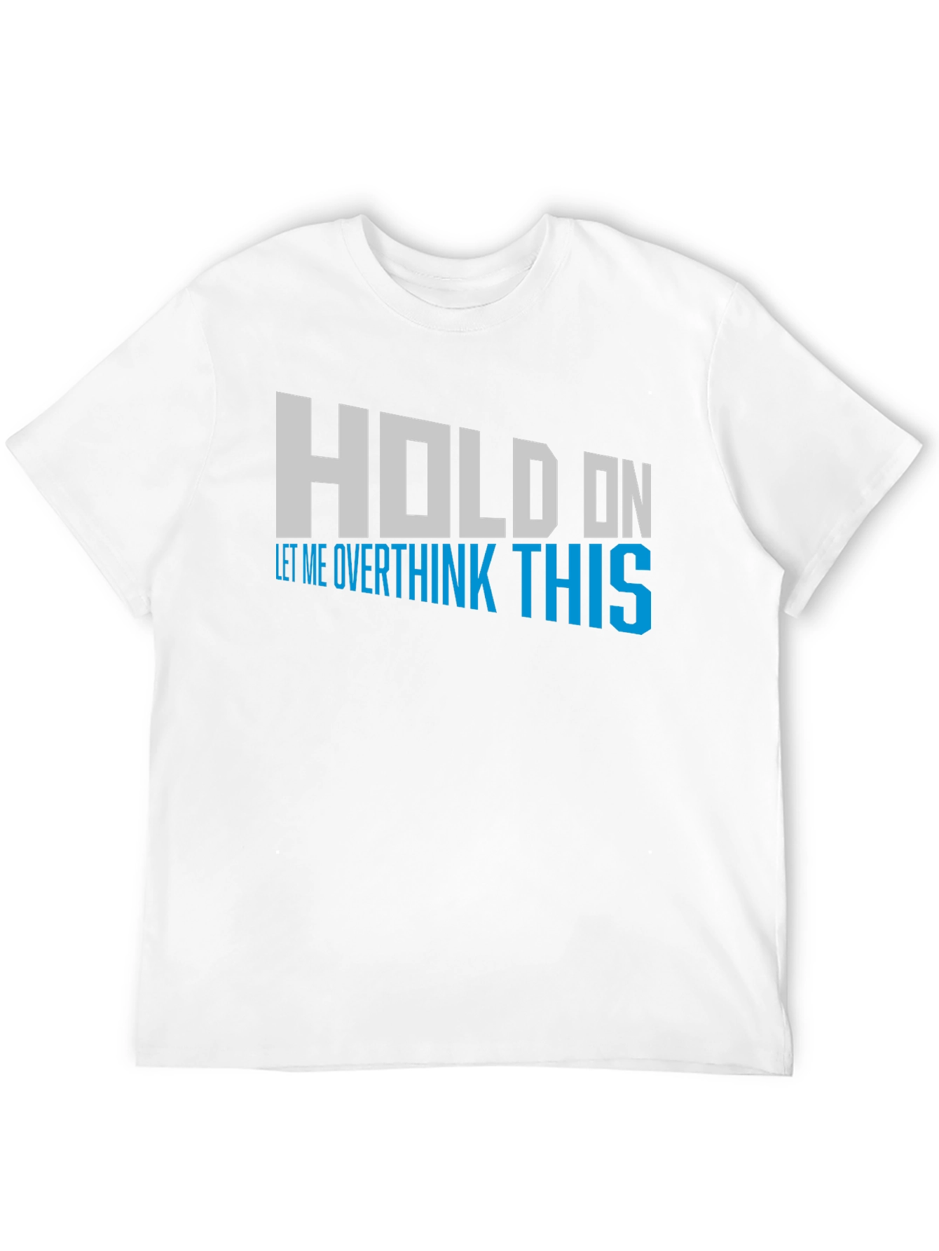 Overthink This Graphic Tee - Mens Black T-Shirt