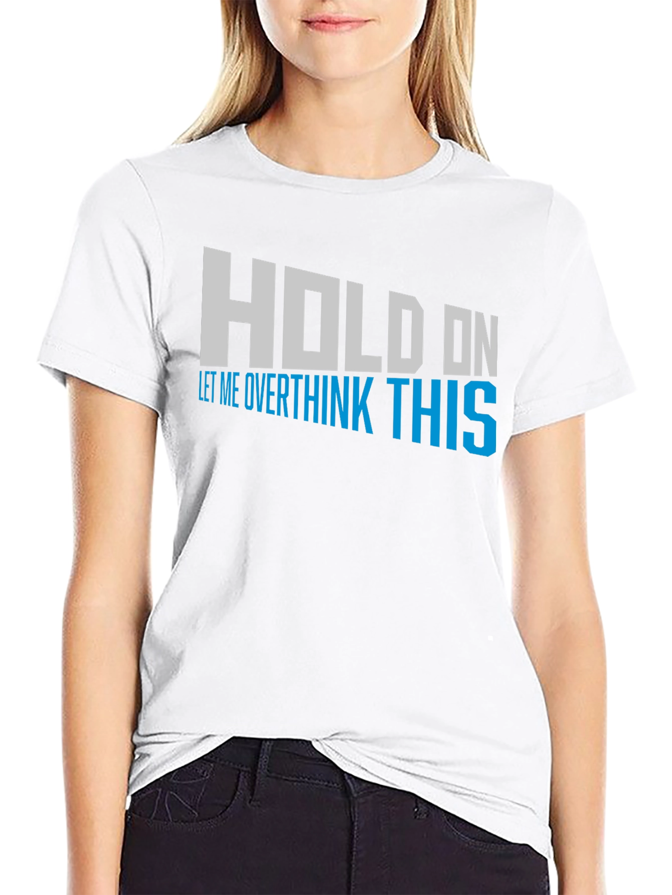 Overthink This Graphic Tee - Mens Black T-Shirt