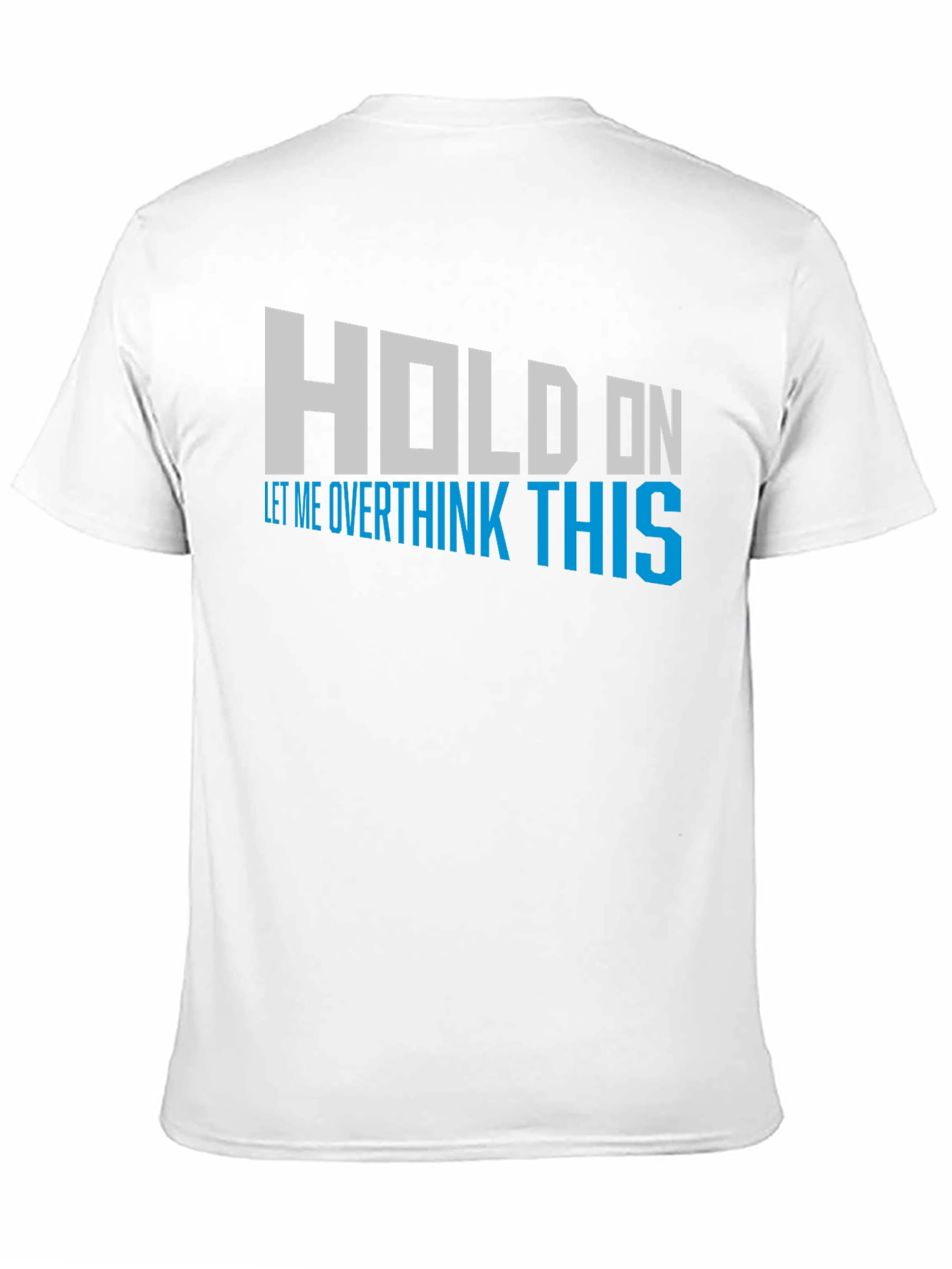 Overthink This Graphic Tee - Mens Black T-Shirt