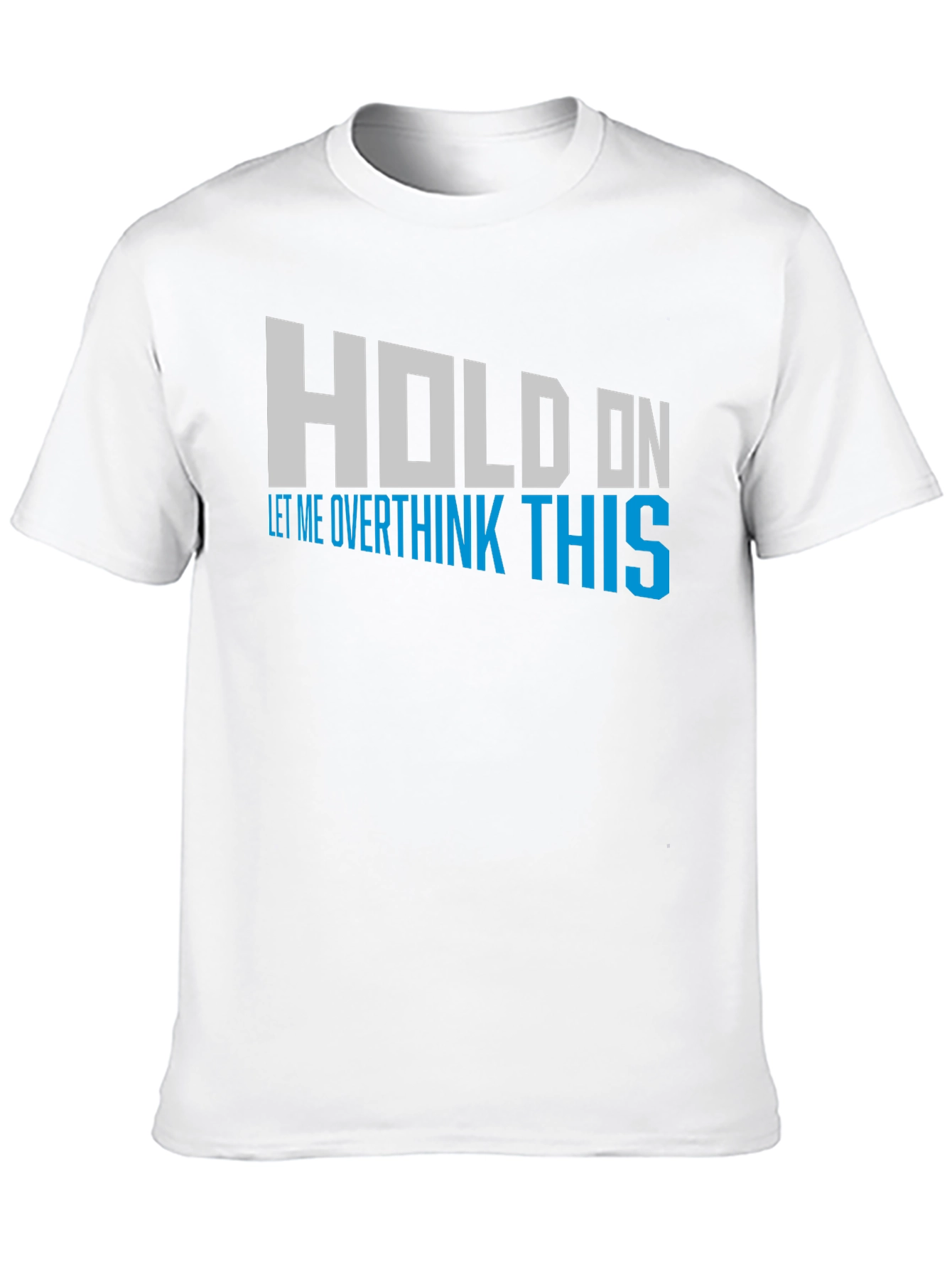 Overthink This Graphic Tee - Mens Black T-Shirt