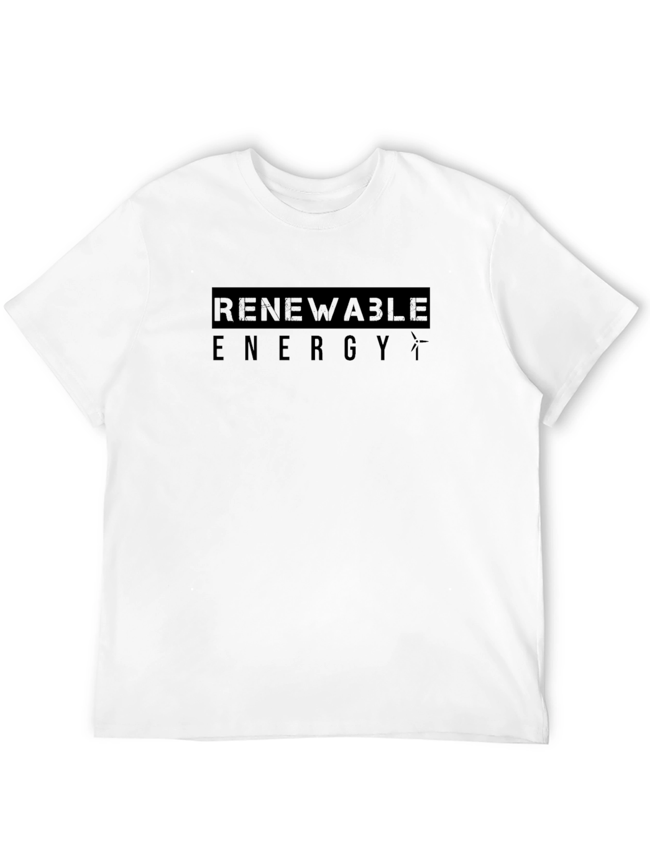 Renewable Energy Black T-Shirt