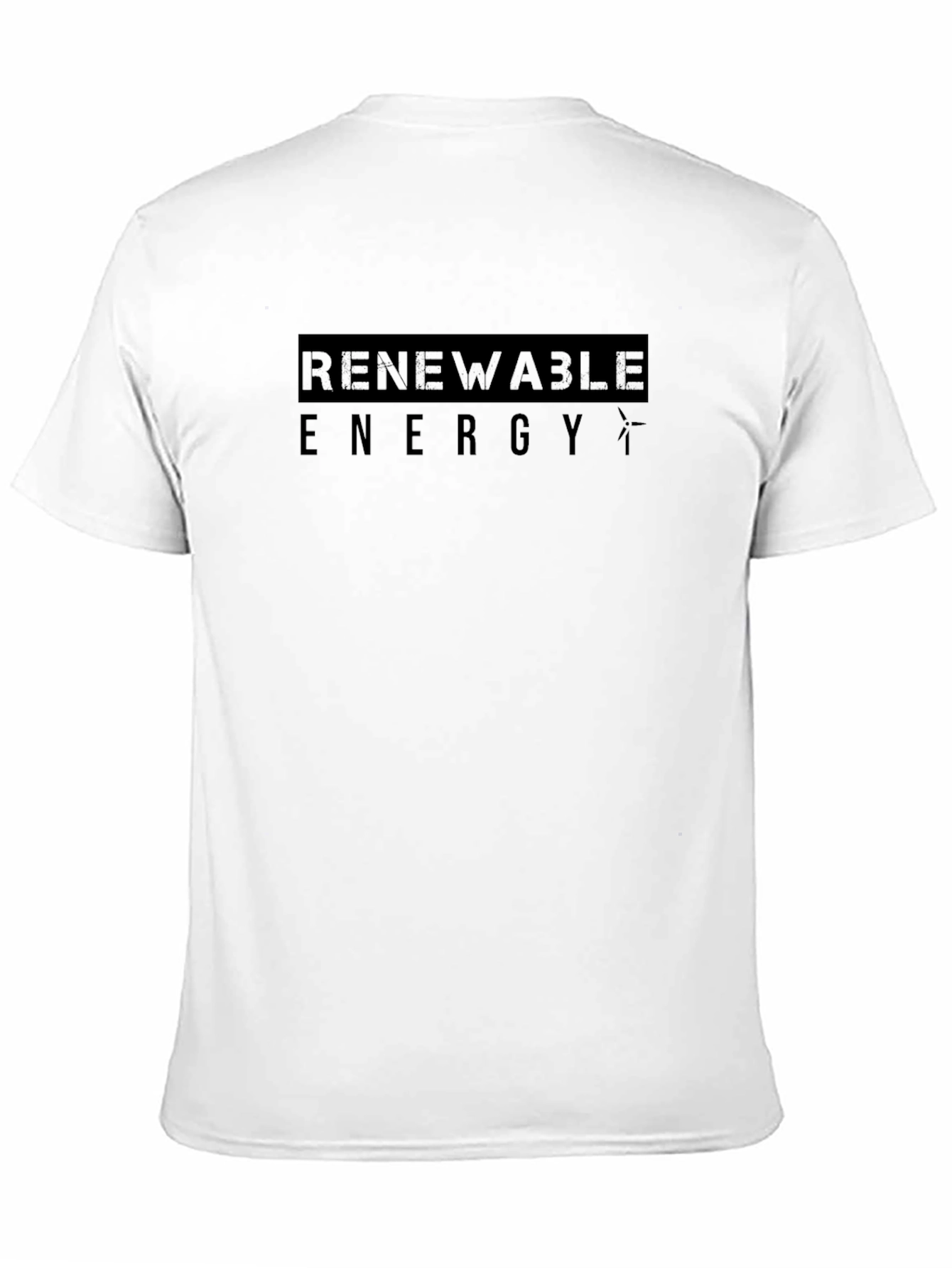 Renewable Energy Black T-Shirt
