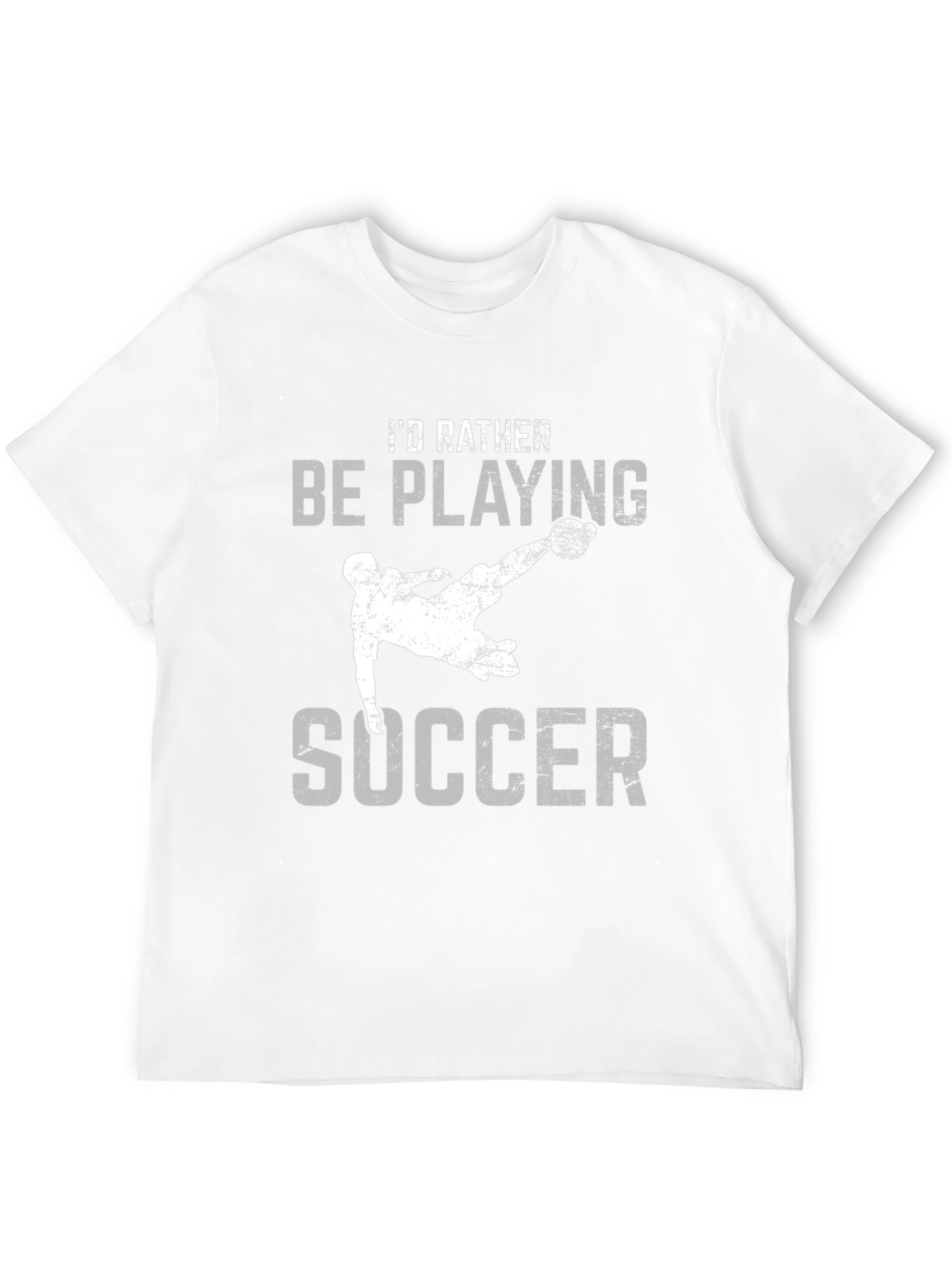 Soccer T-Shirt - Id Rather Be Playing