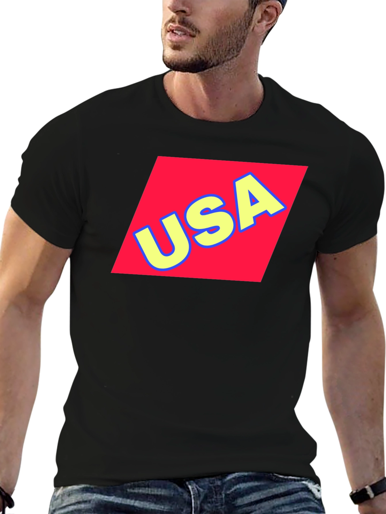 USA Graphic Tee - Patriotic Style
