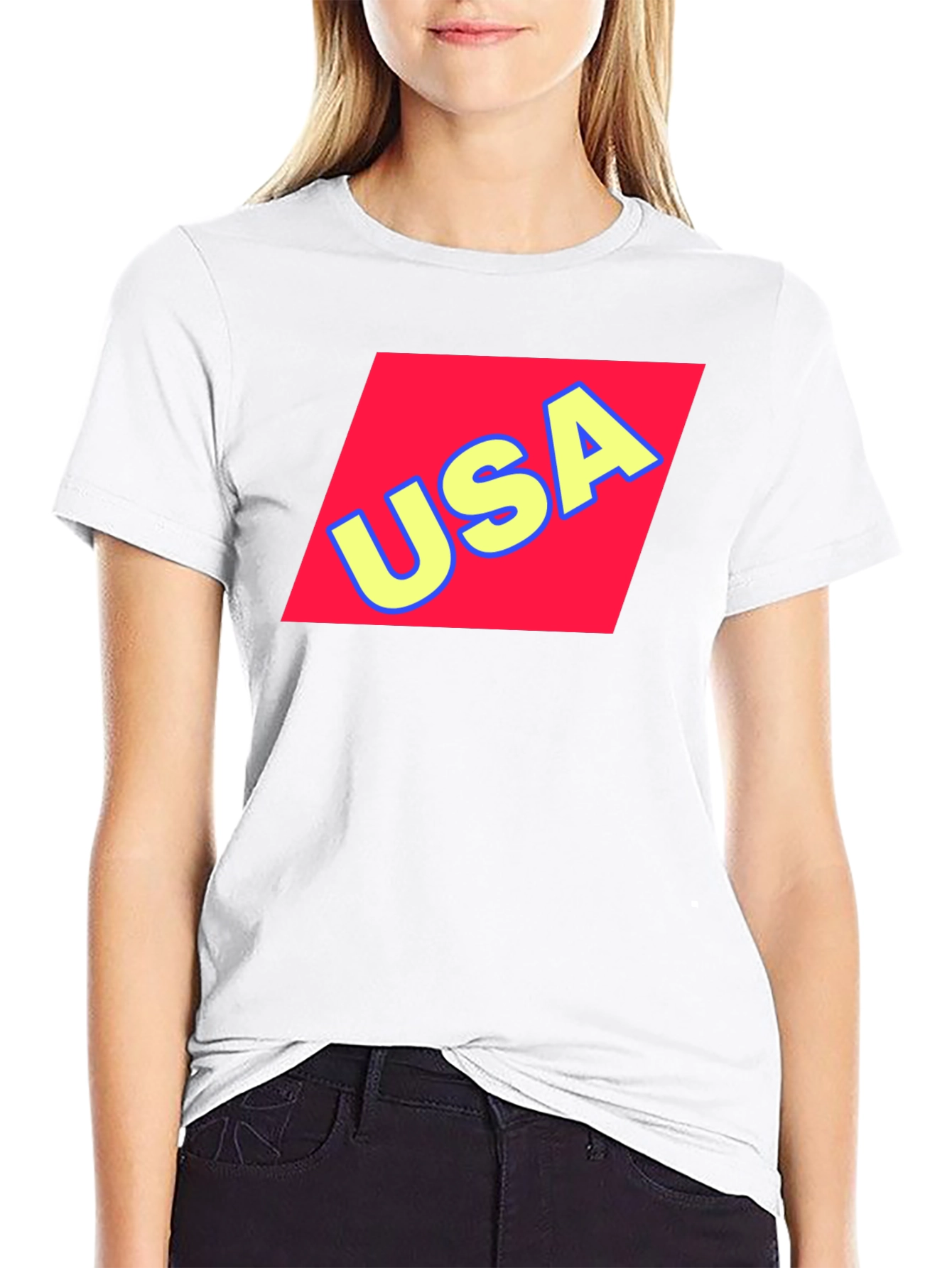 USA Graphic Tee - Patriotic Style