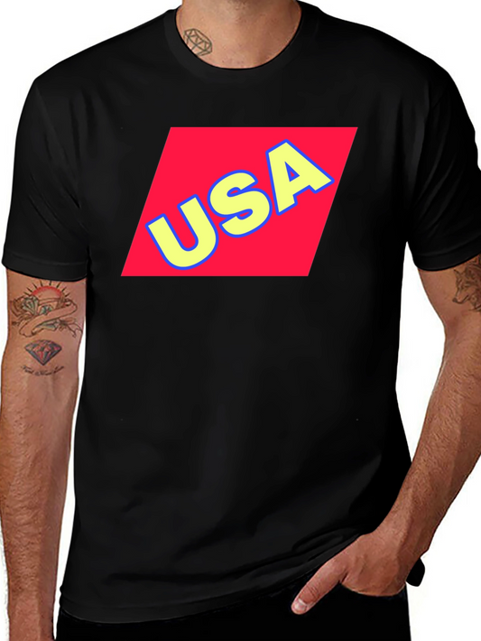 USA Graphic Tee - Patriotic Style