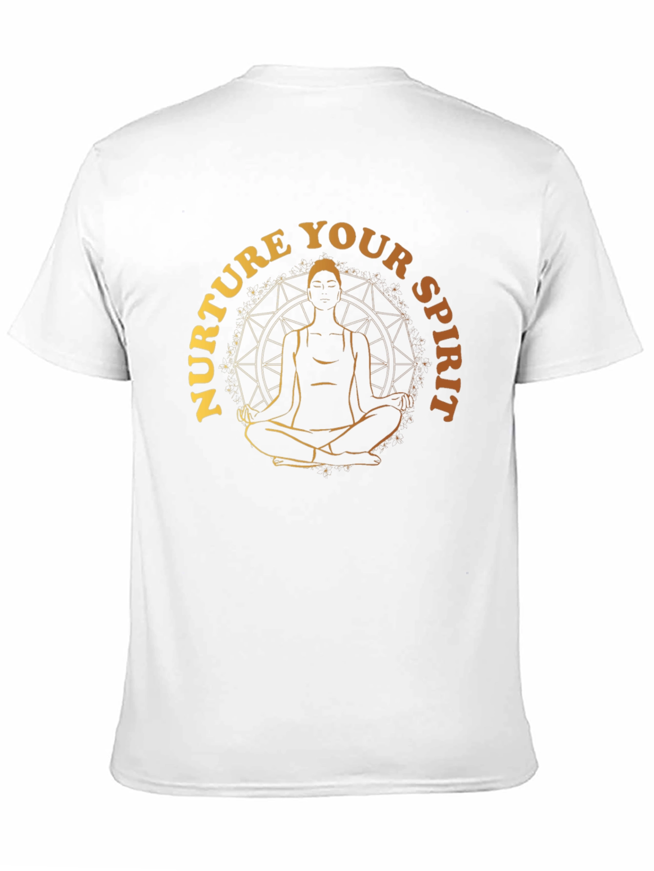Nurture Your Spirit Graphic T-Shirt - Black