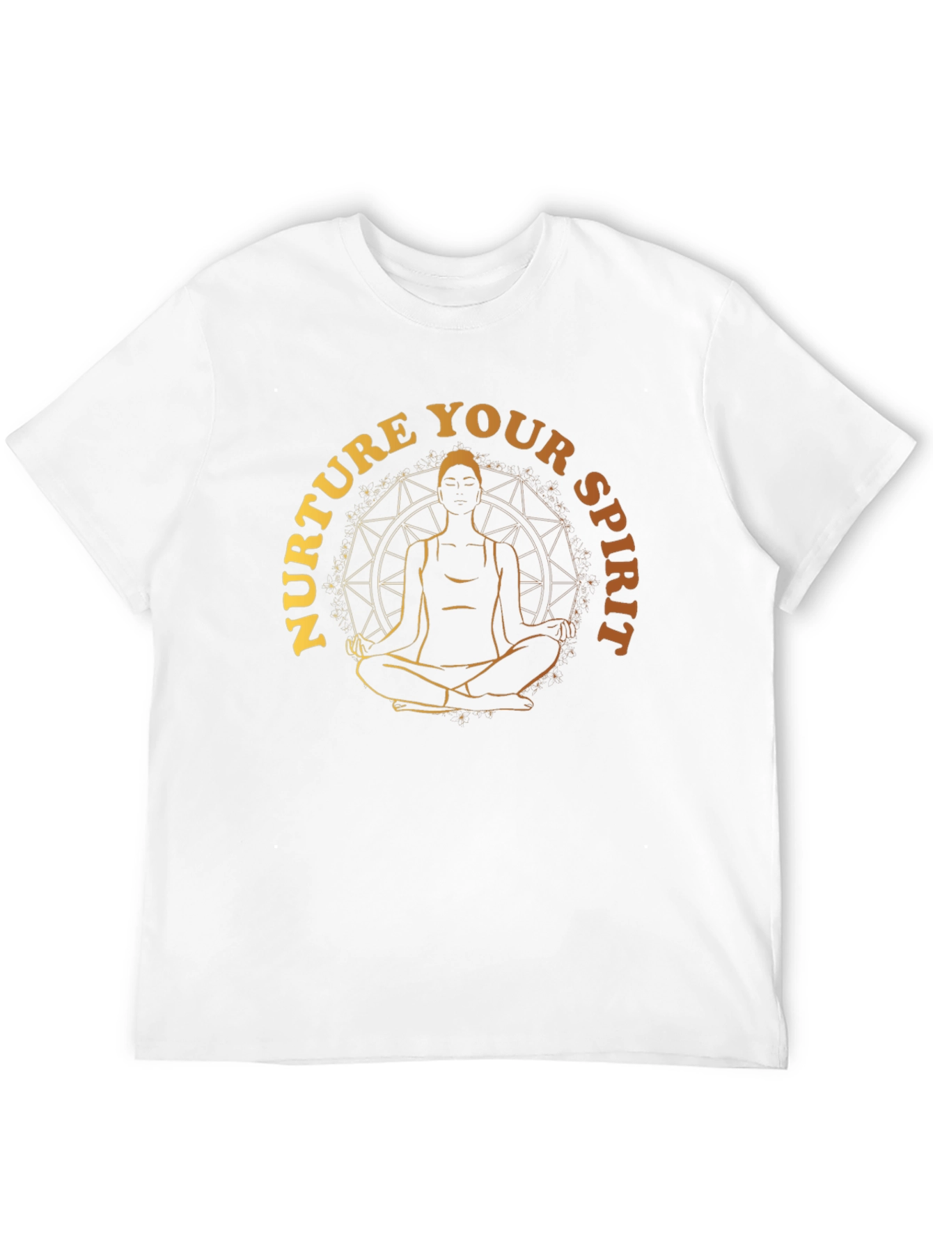 Nurture Your Spirit Graphic T-Shirt - Black