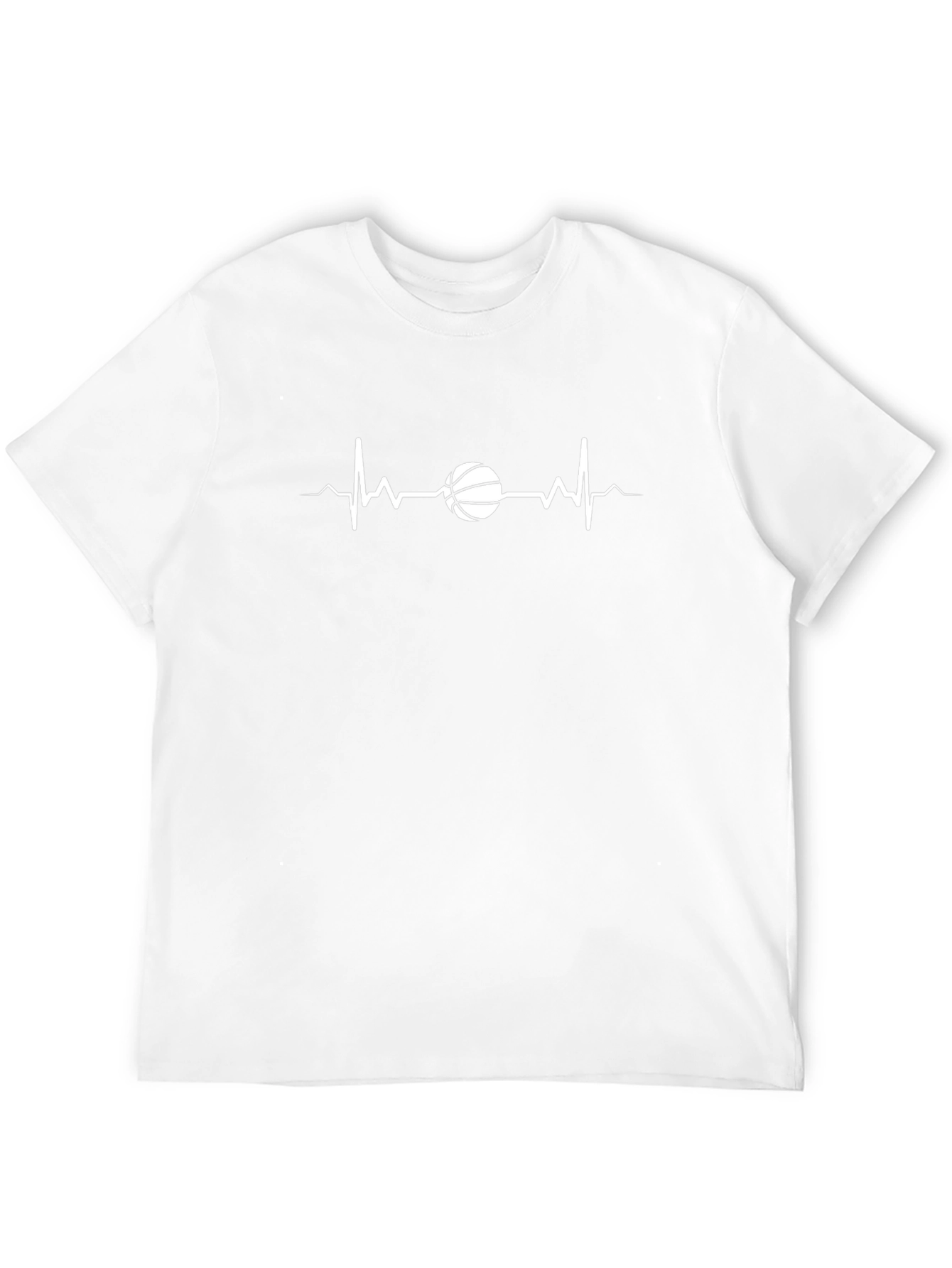 Basketball Heartbeat Graphic Tee