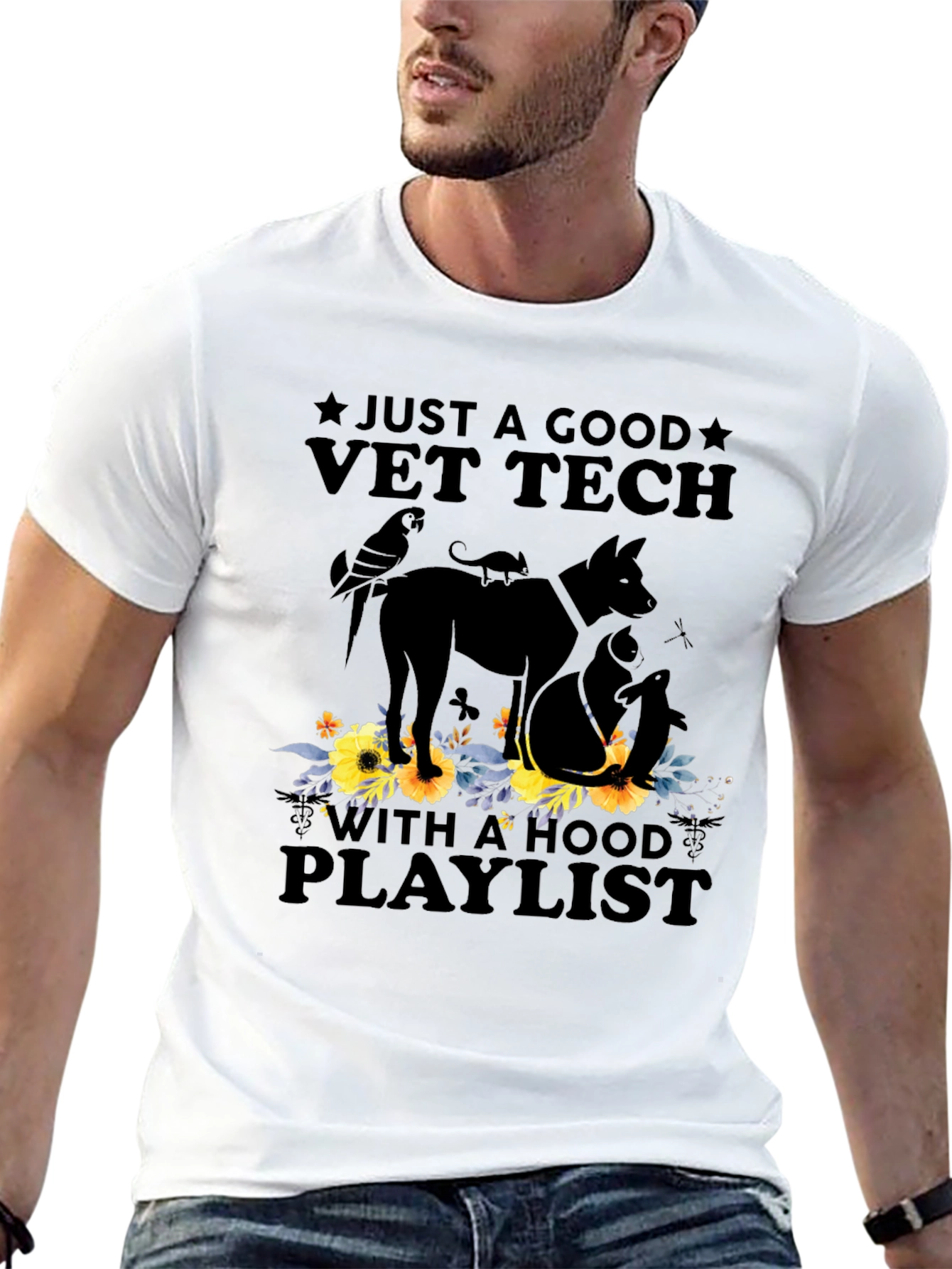 Vet Tech T-Shirt - Pet Lover Gift
