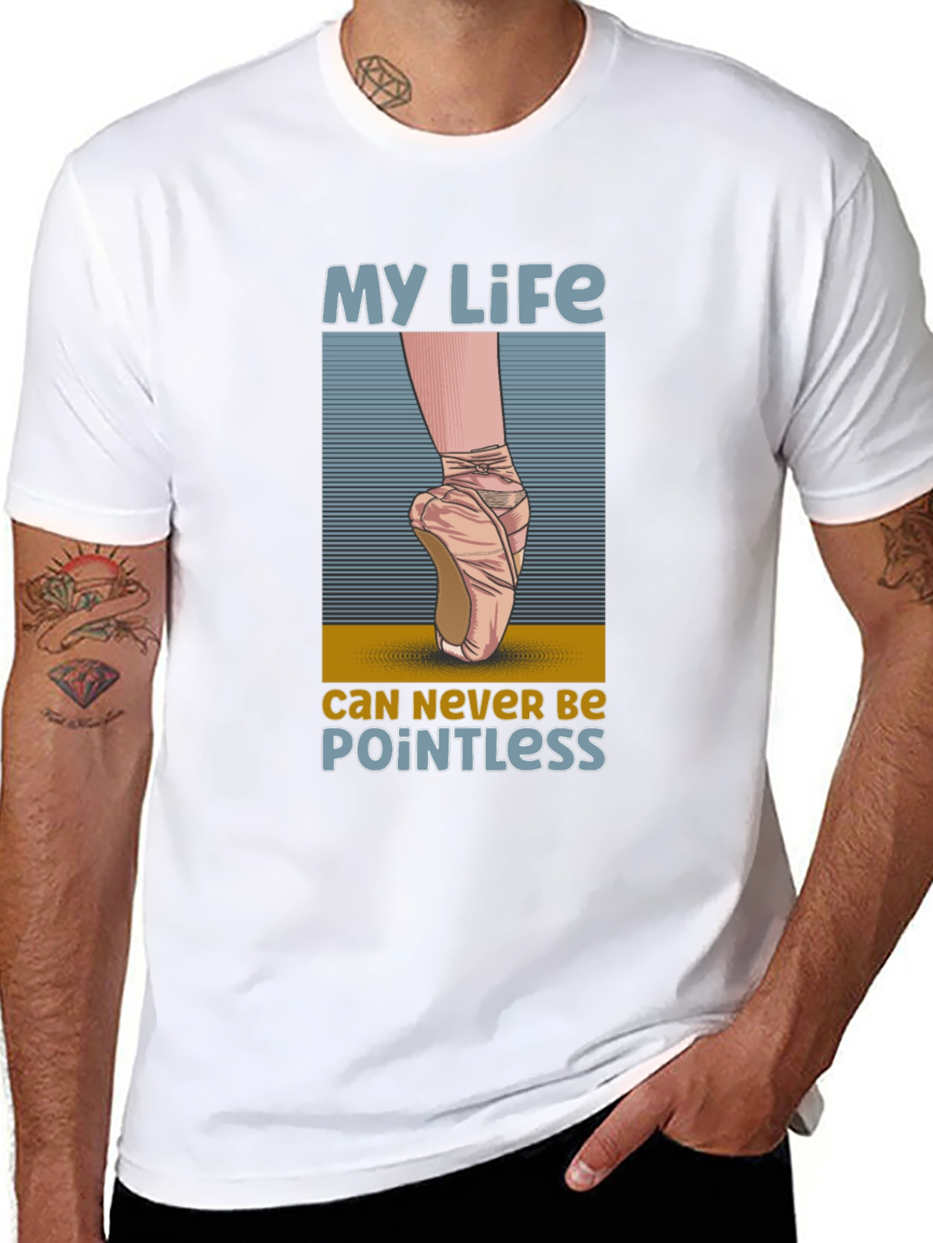 My Life Ballet T-Shirt - Pointless Design