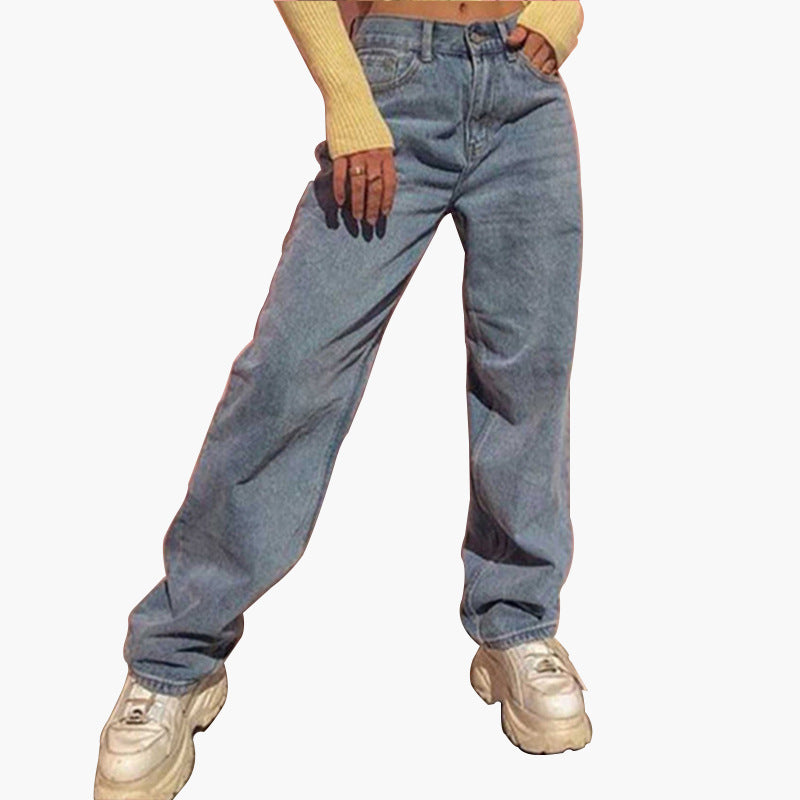 Wide leg jeans for women