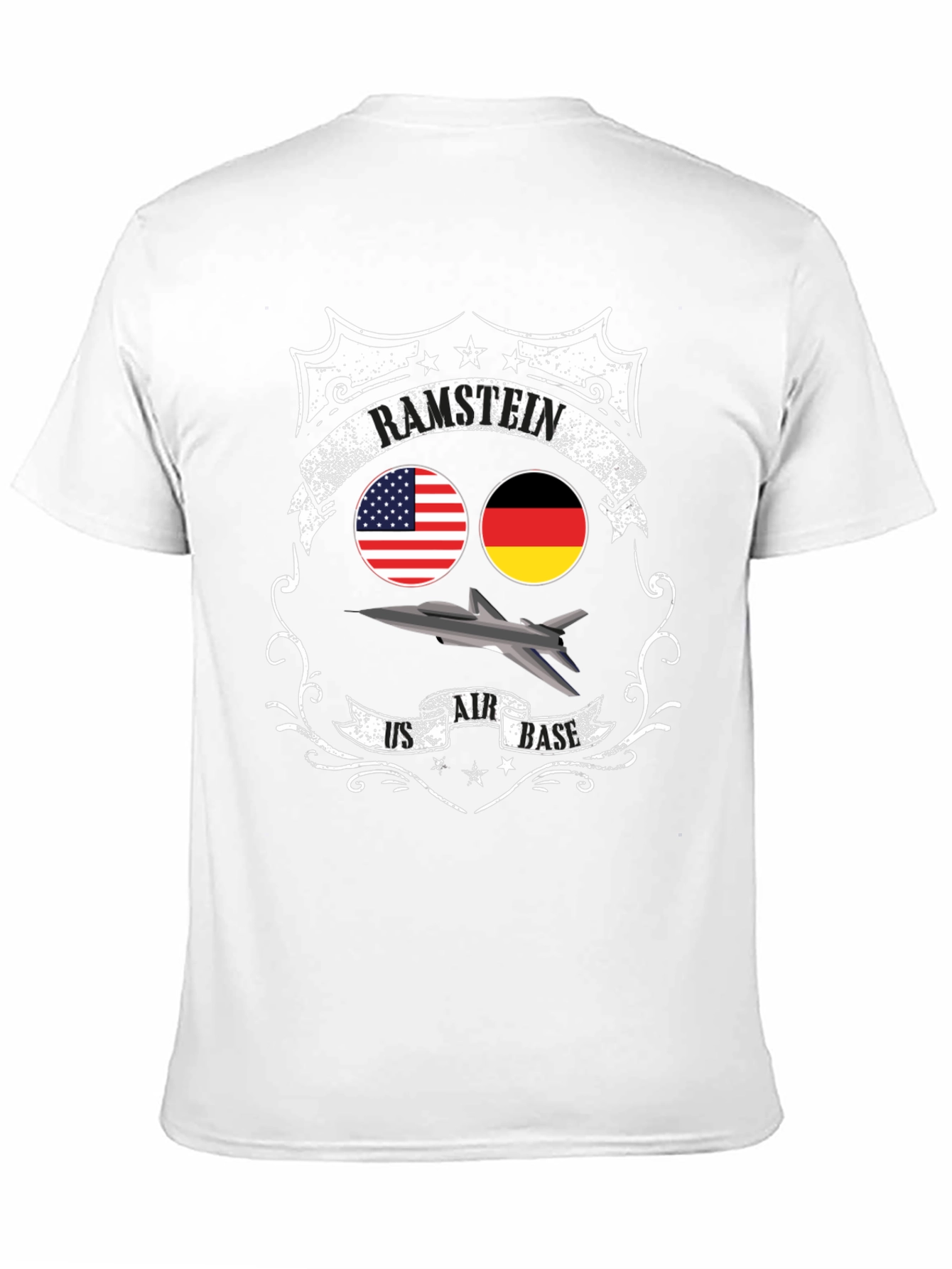 Ramstein US Air Base Graphic Tee - Black