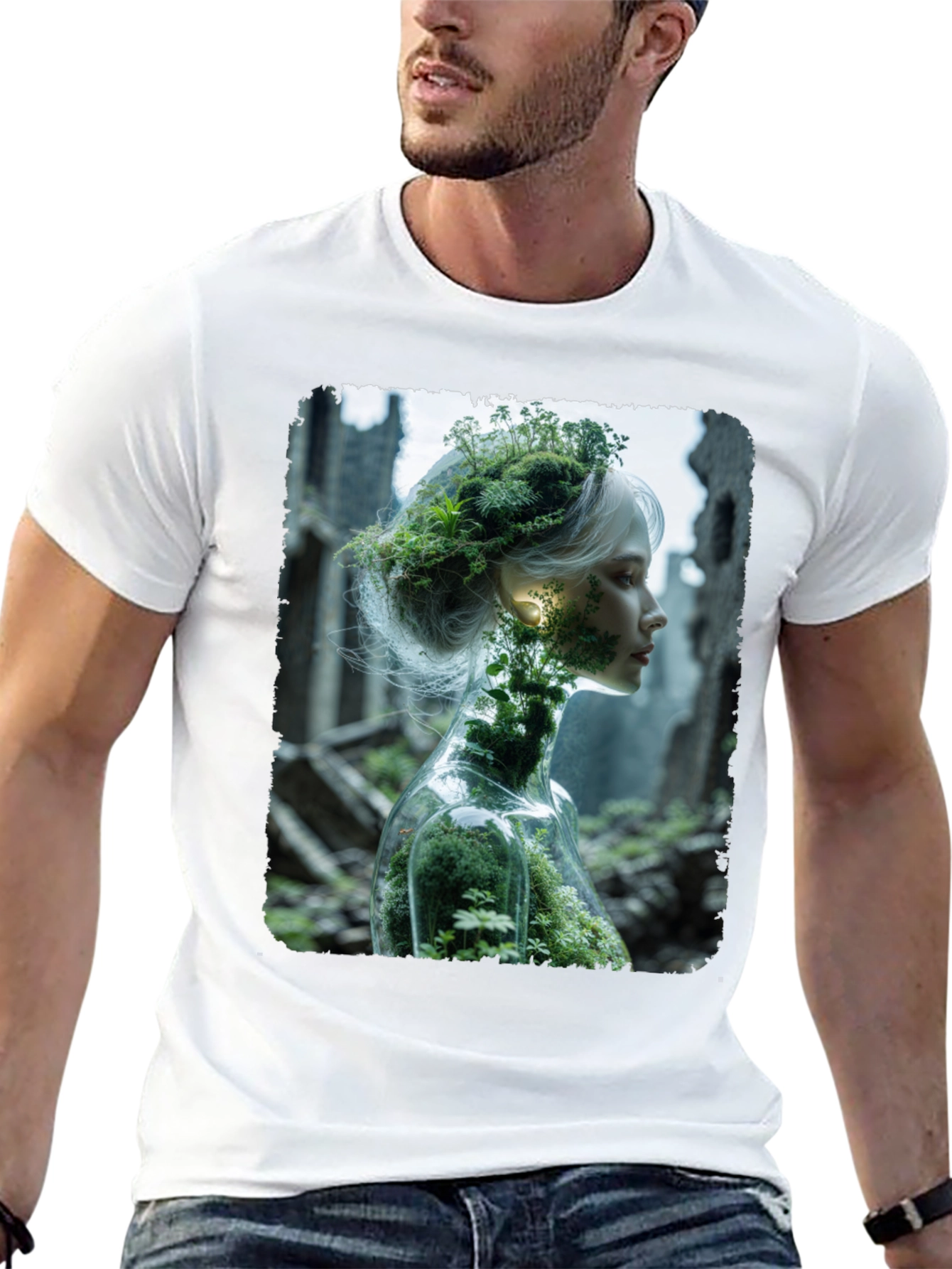 Nature Spirit Graphic Tee - Unique Design