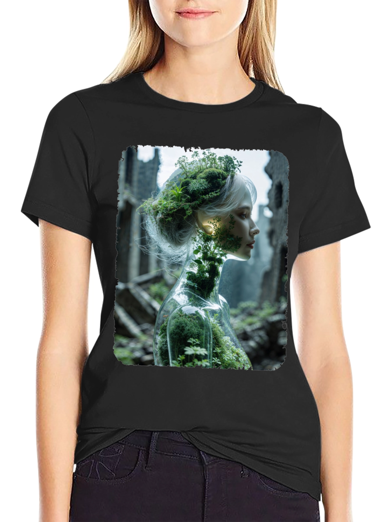 Nature Spirit Graphic Tee - Unique Design