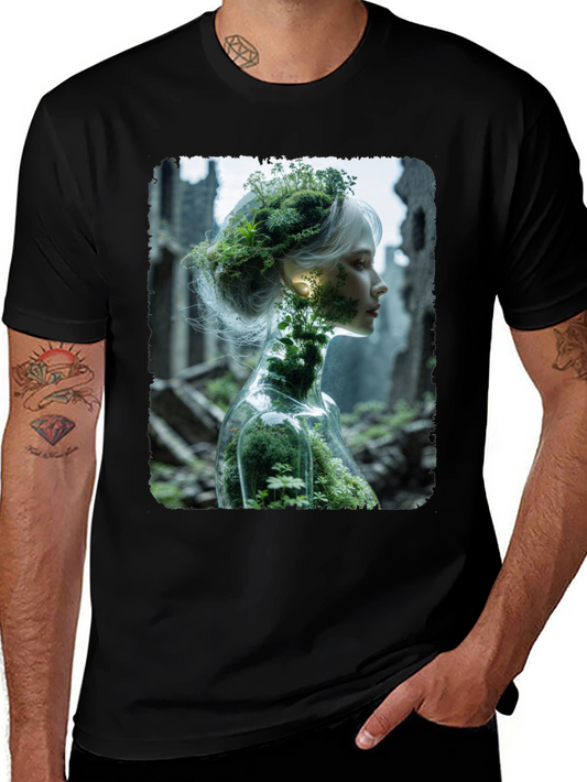 Nature Spirit Graphic Tee - Unique Design