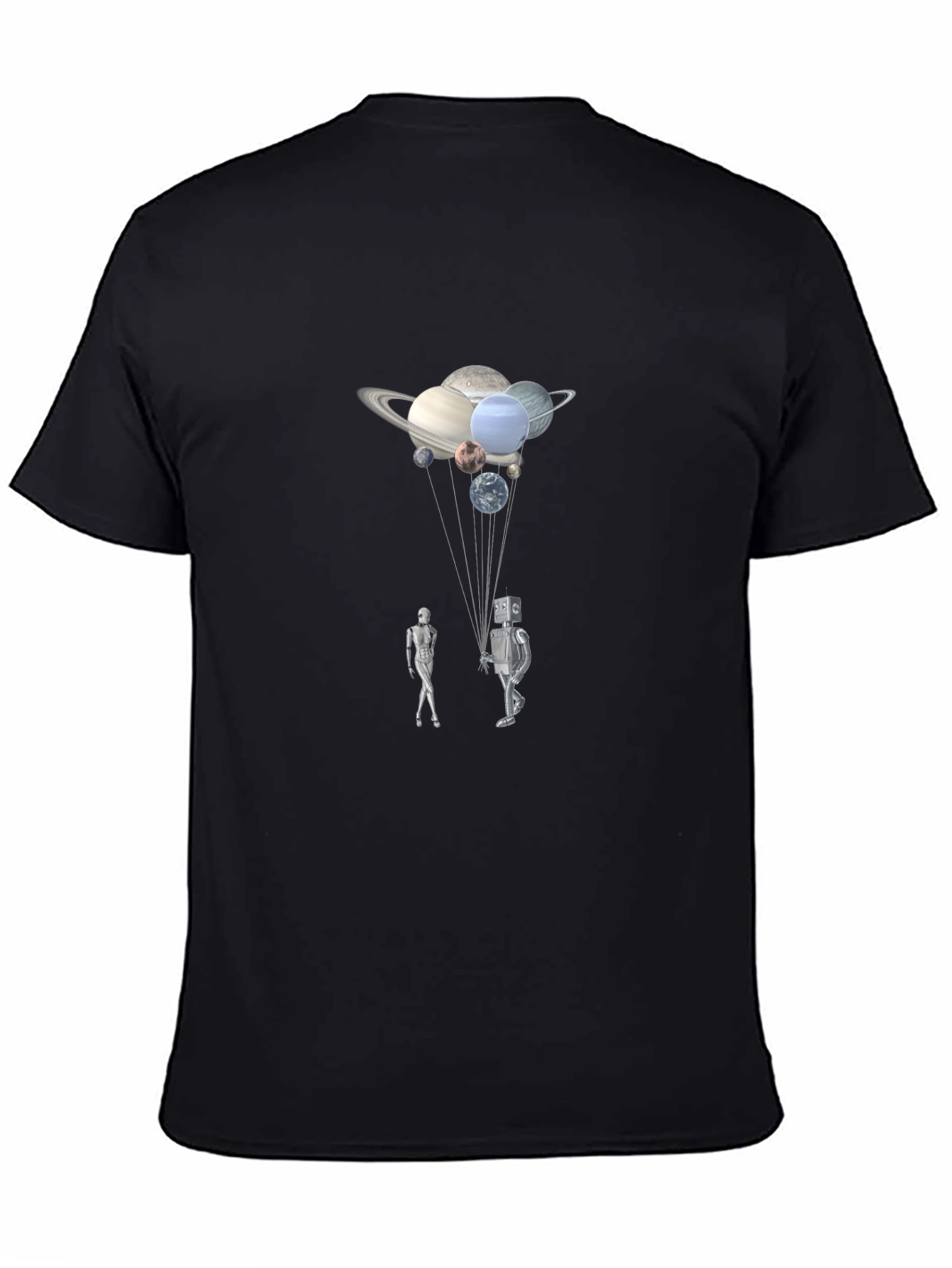 Planets & Robots Graphic T-Shirt