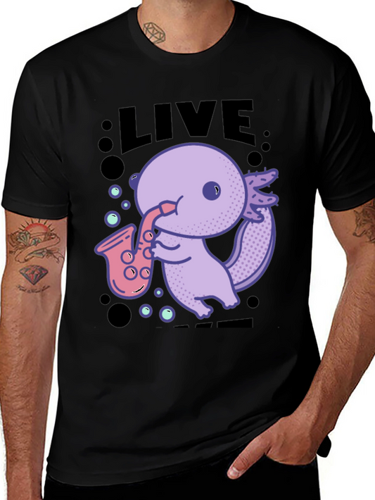 Saxolotl Graphic T-Shirt