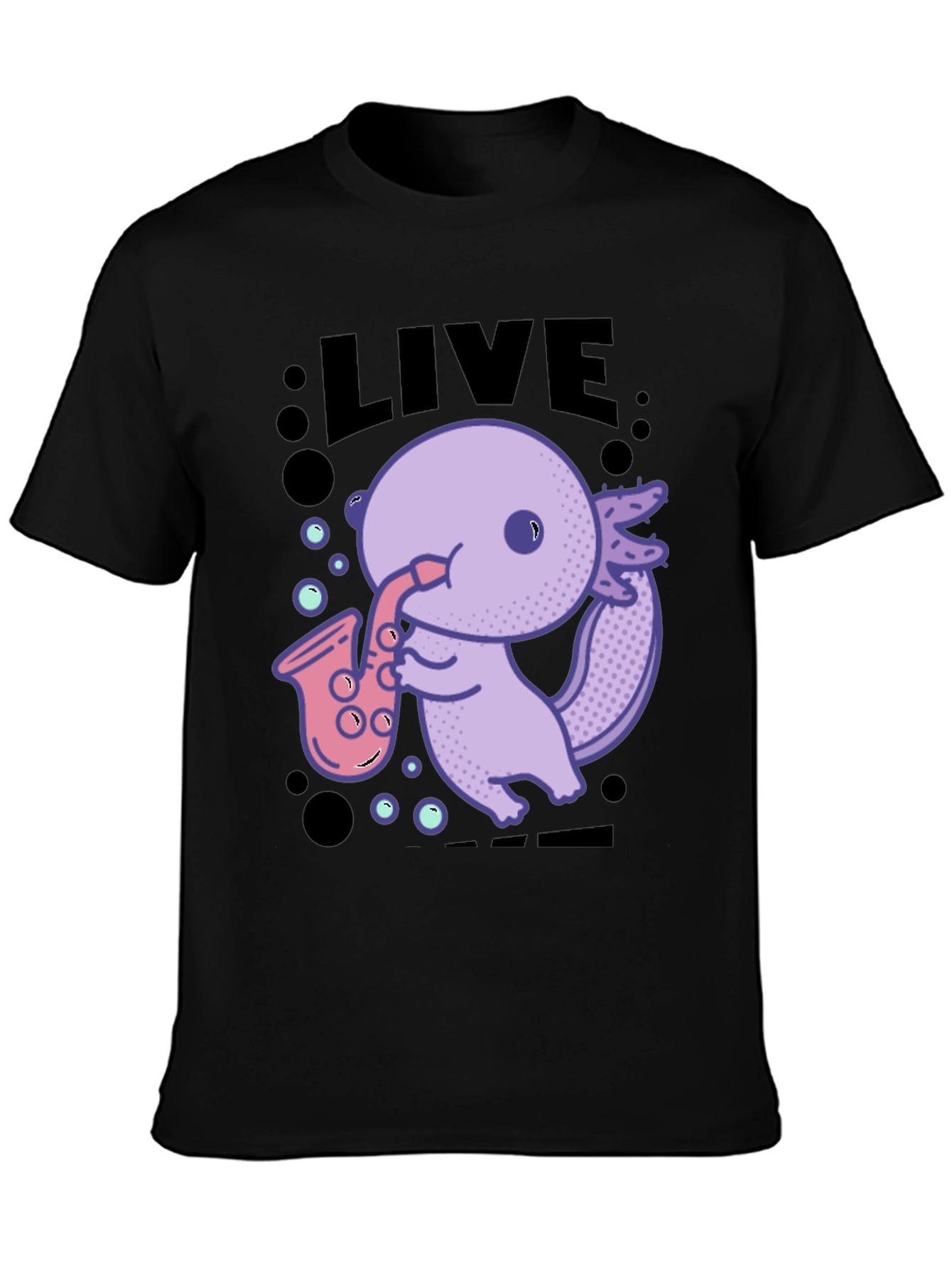 Saxolotl Graphic T-Shirt