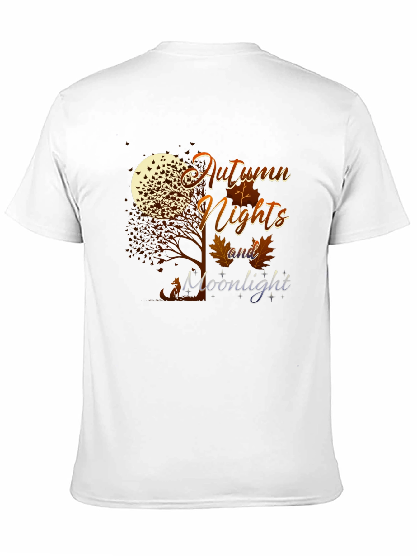 Autumn Nights and Moonlight Graphic T-Shirt