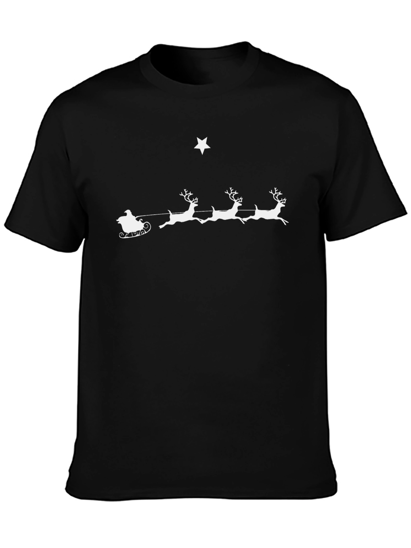 Santa Sleigh Christmas T-Shirt