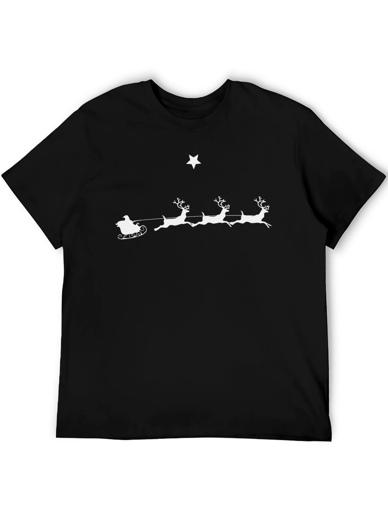 Santa Sleigh Christmas T-Shirt