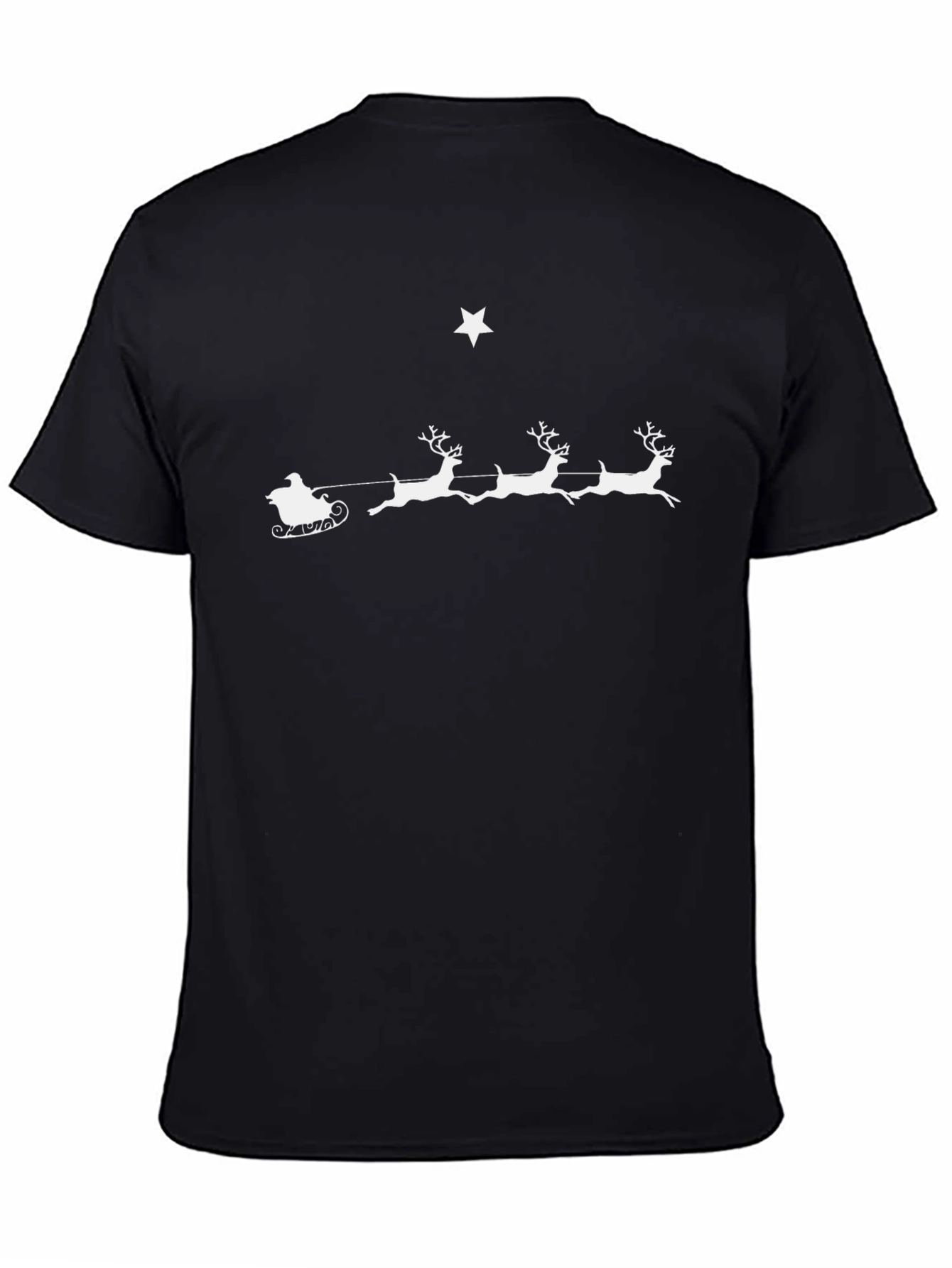 Santa Sleigh Christmas T-Shirt