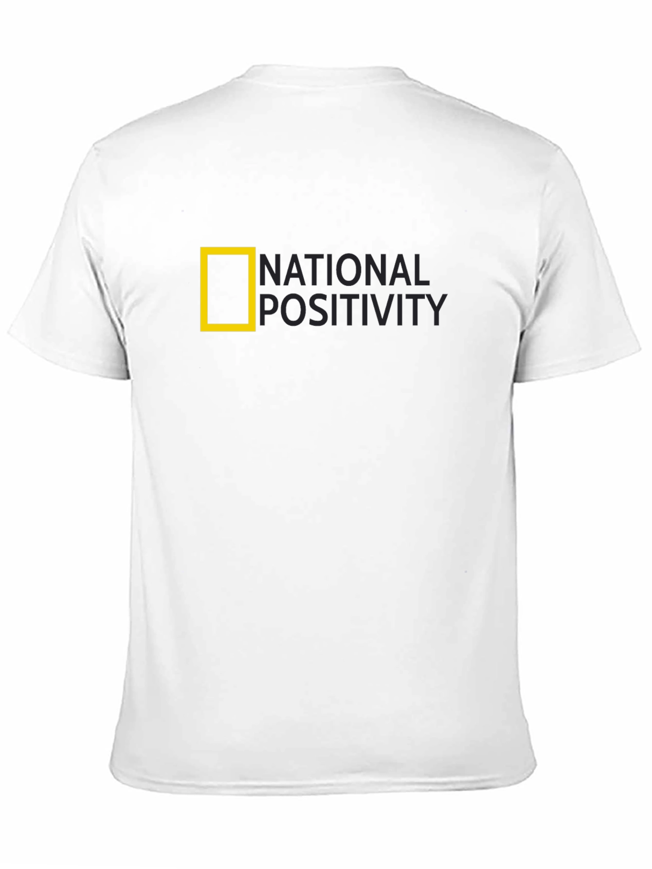 National Positivity Black Tee - Positive Vibes Apparel