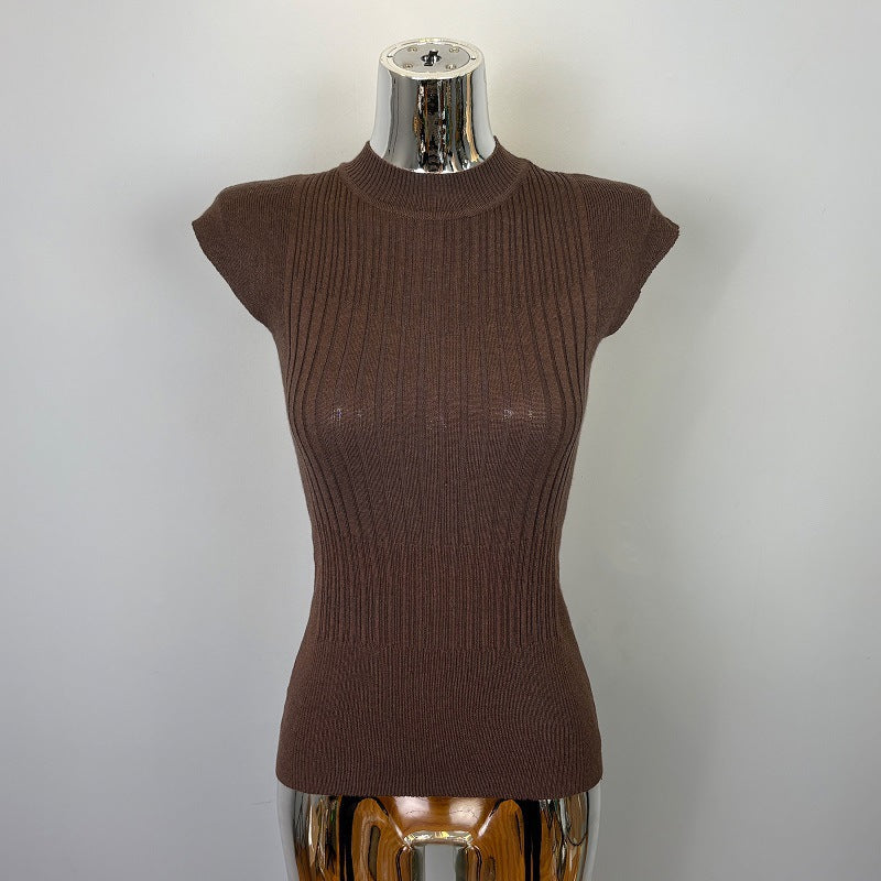 Slim Fit Short Sleeve T-shirt Top