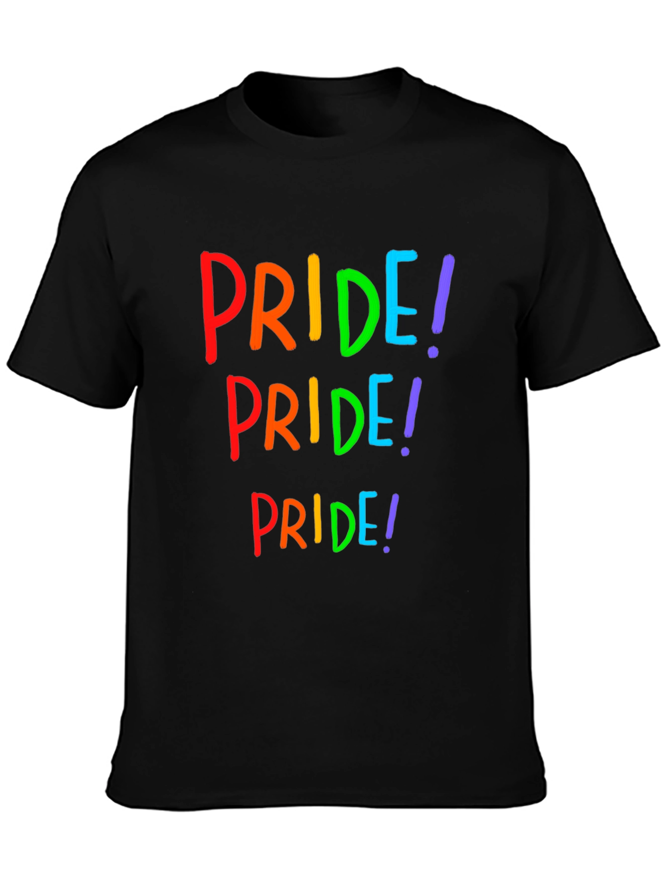 Pride Rainbow Graphic T-Shirt - Bold LGBTQ+ Statement