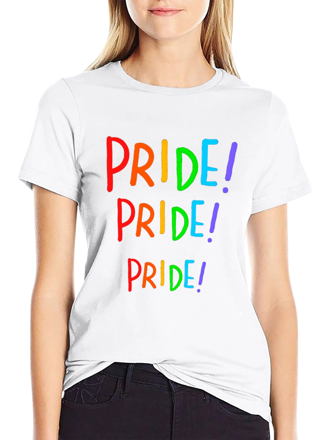 Pride Rainbow Graphic T-Shirt - Bold LGBTQ+ Statement