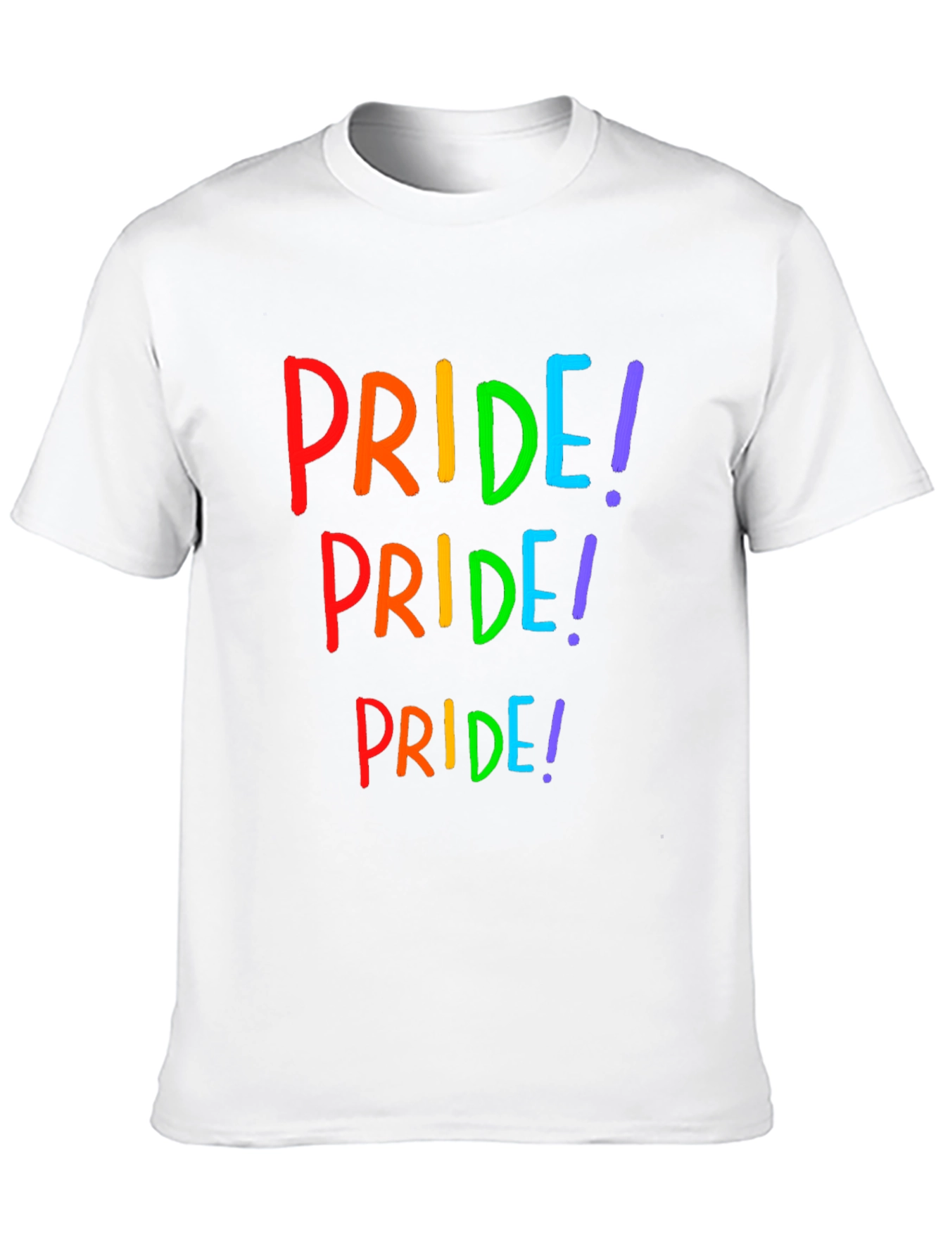Pride Rainbow Graphic T-Shirt - Bold LGBTQ+ Statement