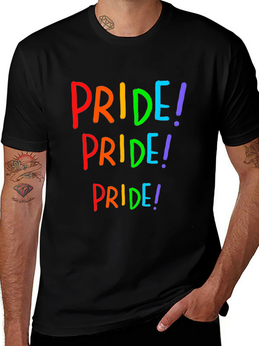 Pride Rainbow Graphic T-Shirt - Bold LGBTQ+ Statement
