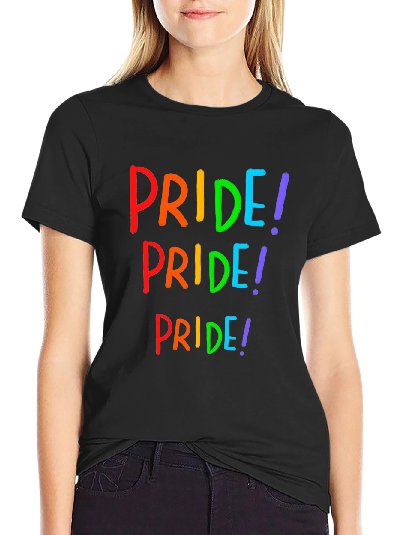 Pride Rainbow Graphic T-Shirt - Bold LGBTQ+ Statement