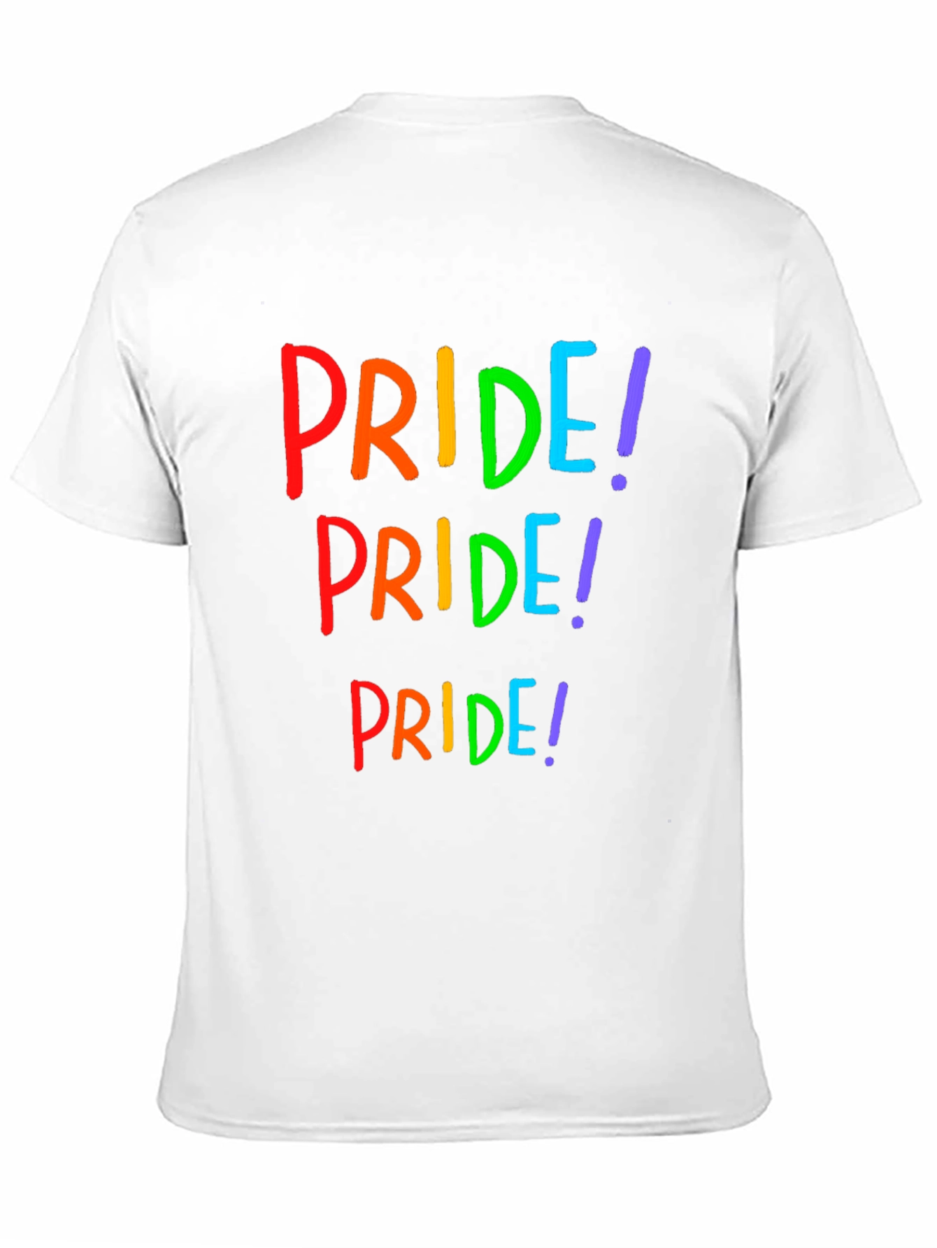 Pride Rainbow Graphic T-Shirt - Bold LGBTQ+ Statement