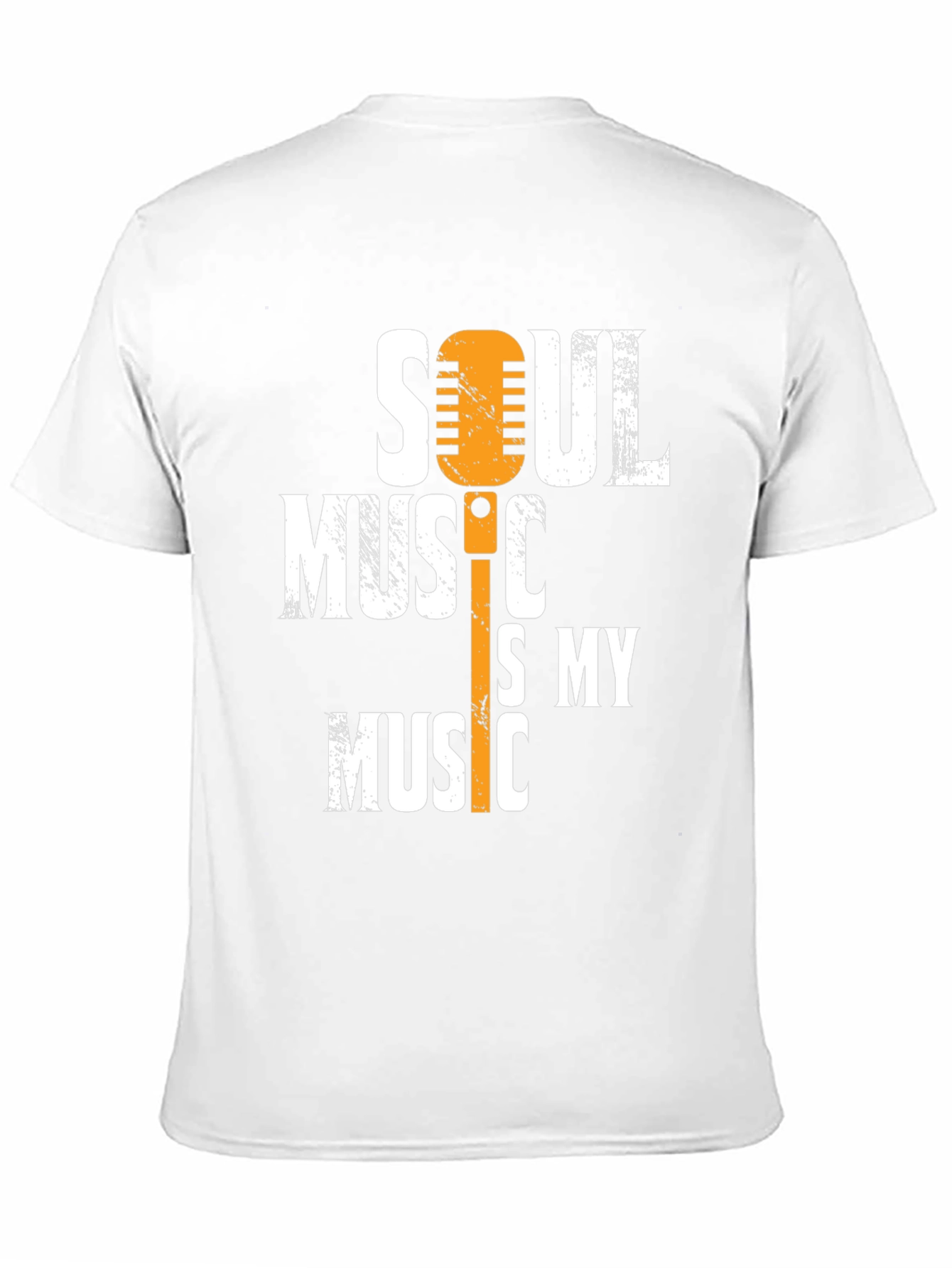 Soul Music T-Shirt: Microphone Graphic Tee